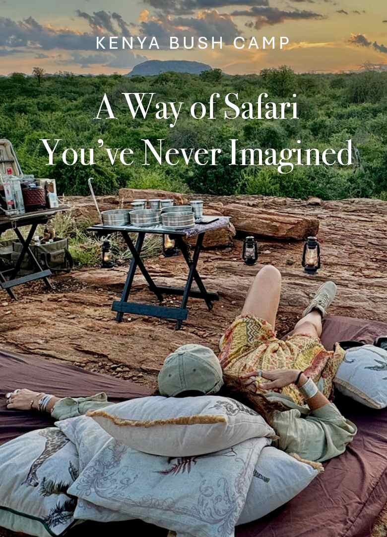 A way of safari you've never imagined